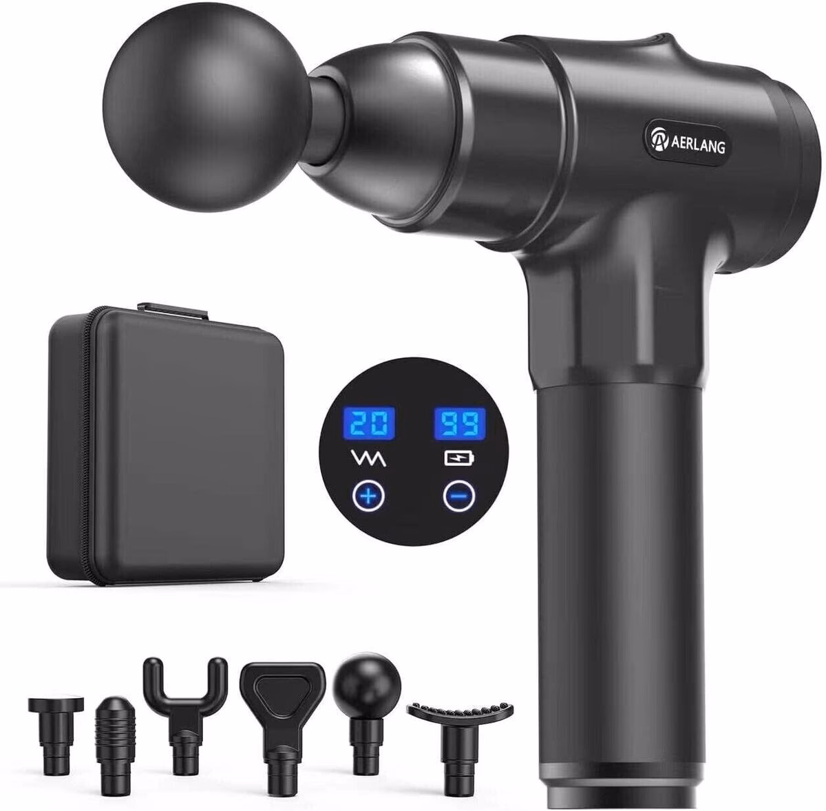 What is aerlang portable massage gun?