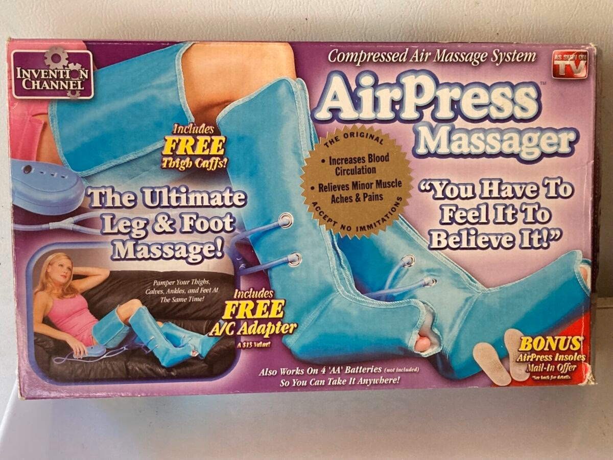 What is an air press leg massager?