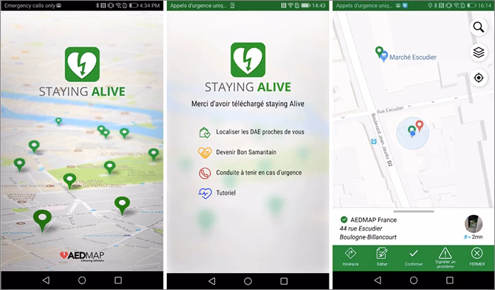 Comment trouver la personne la plus proche pour un massage cardiaque ?