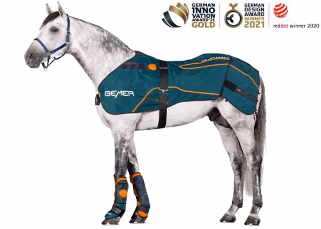 Can a Bemer horse blanket be used with acupuncture?