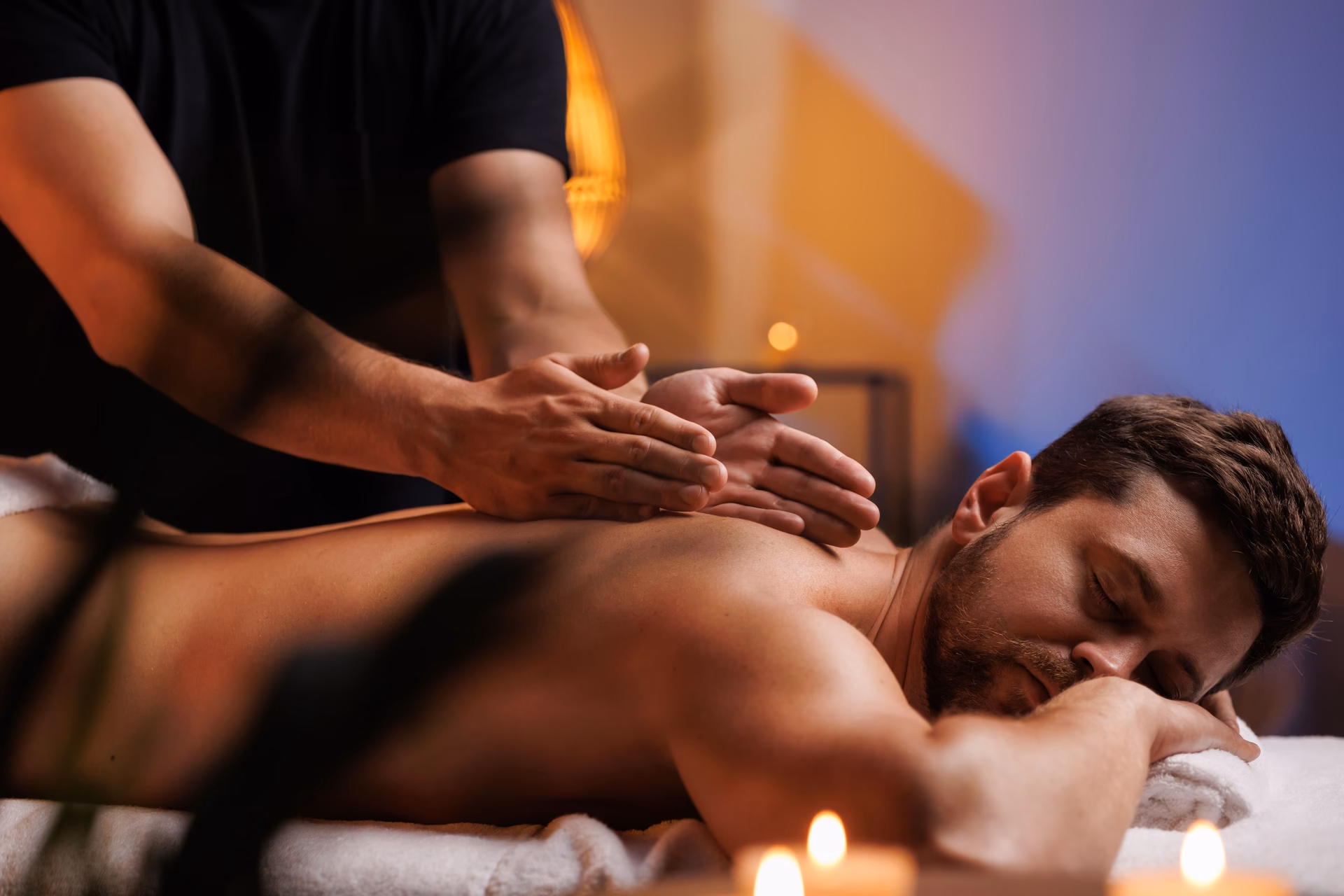 What should you consider when giving a massage?