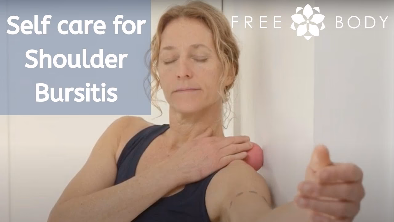 Can a massage help a bursa sprain?