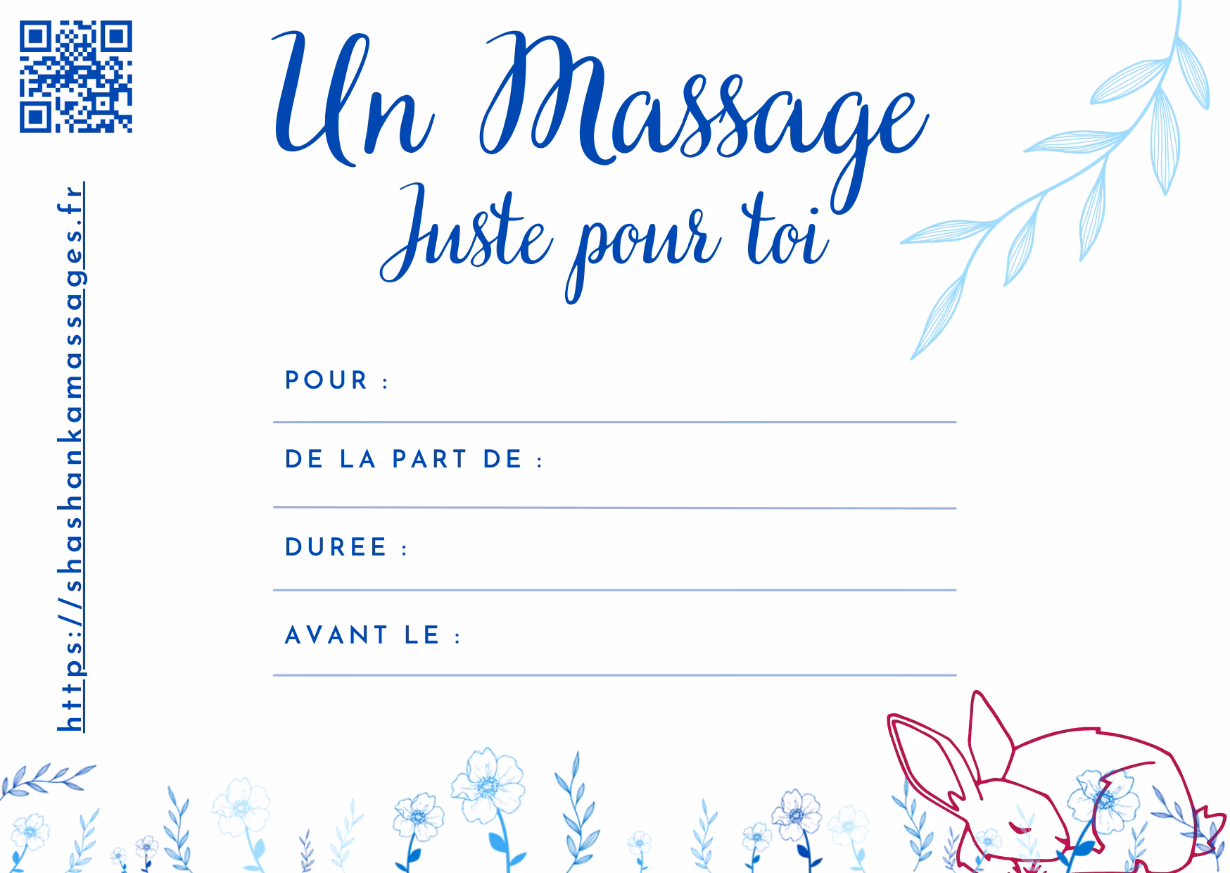 Comment acheter une carte cadeau pour un massage ?