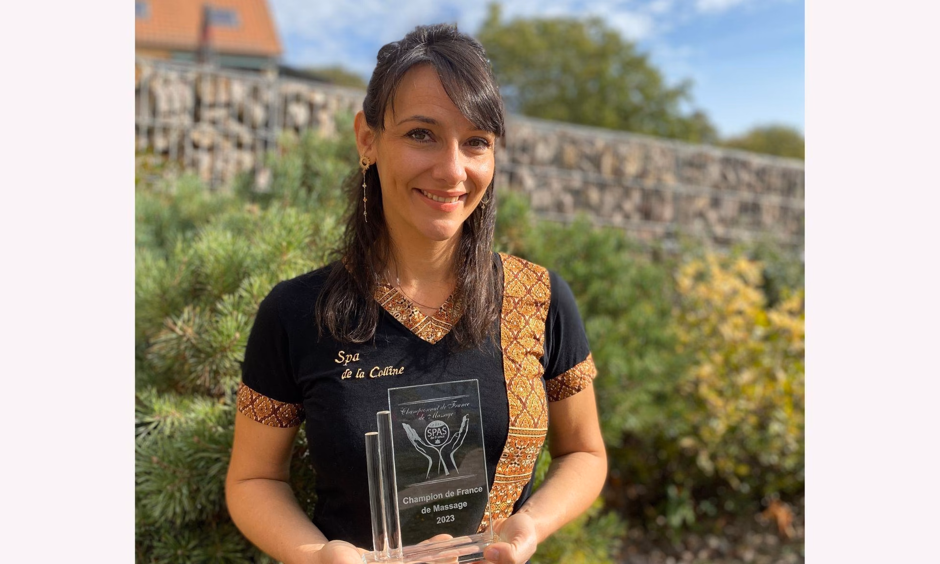 Qui est la championne de France de massage bien-être ?