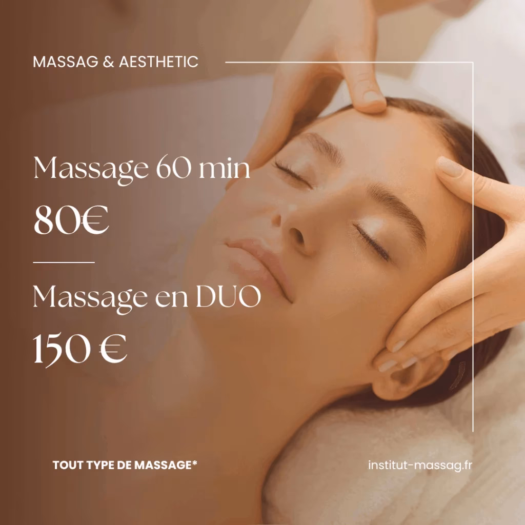 Quel est le prix d'une séance de massage ?