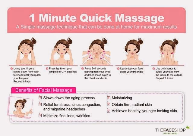 How can gua sha massage help reduce puffy face?