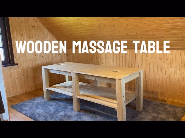 How to build a massage table?