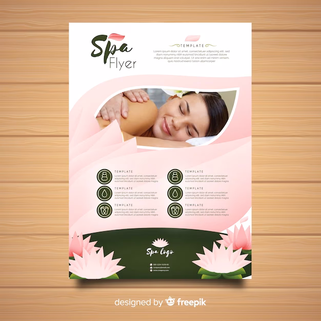 Comment personnaliser un flyer massage ?