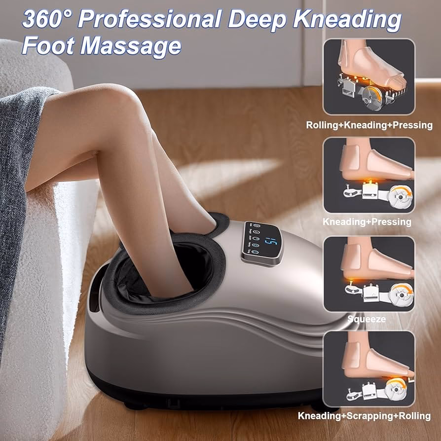 Does acupoint offer a foot massager?