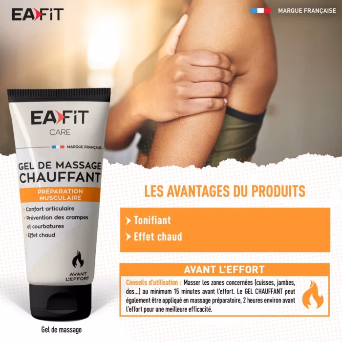 Quels sont les différents types de crème de massage chauffante ?