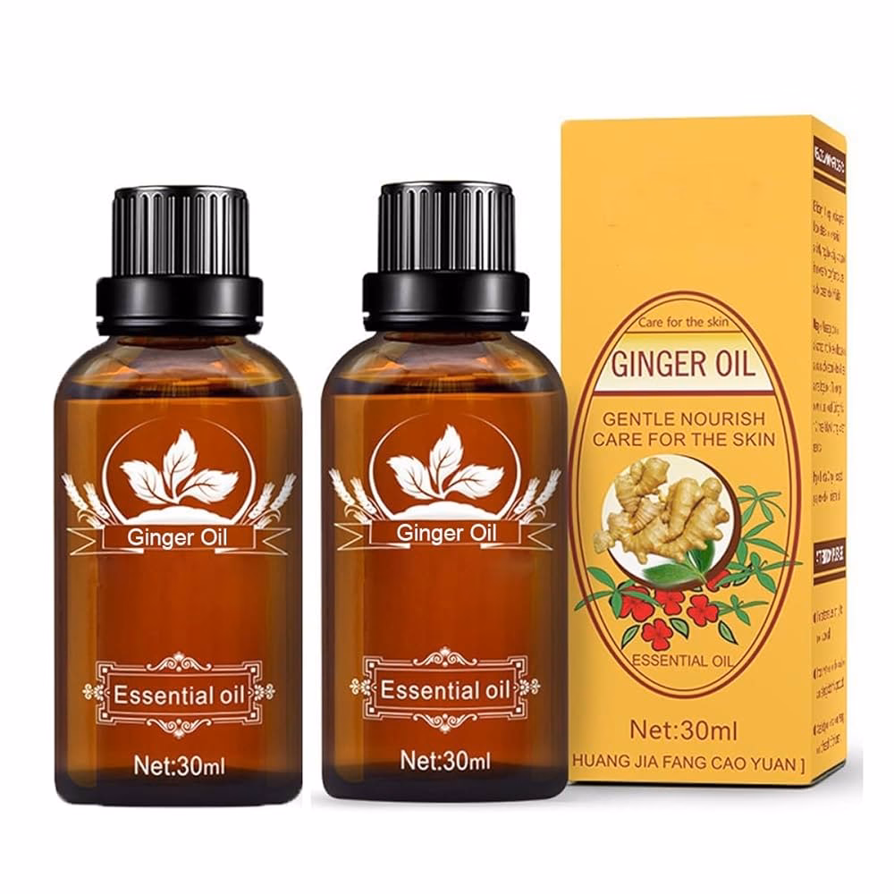 How do you use ginger essential oil & orange essential oil?