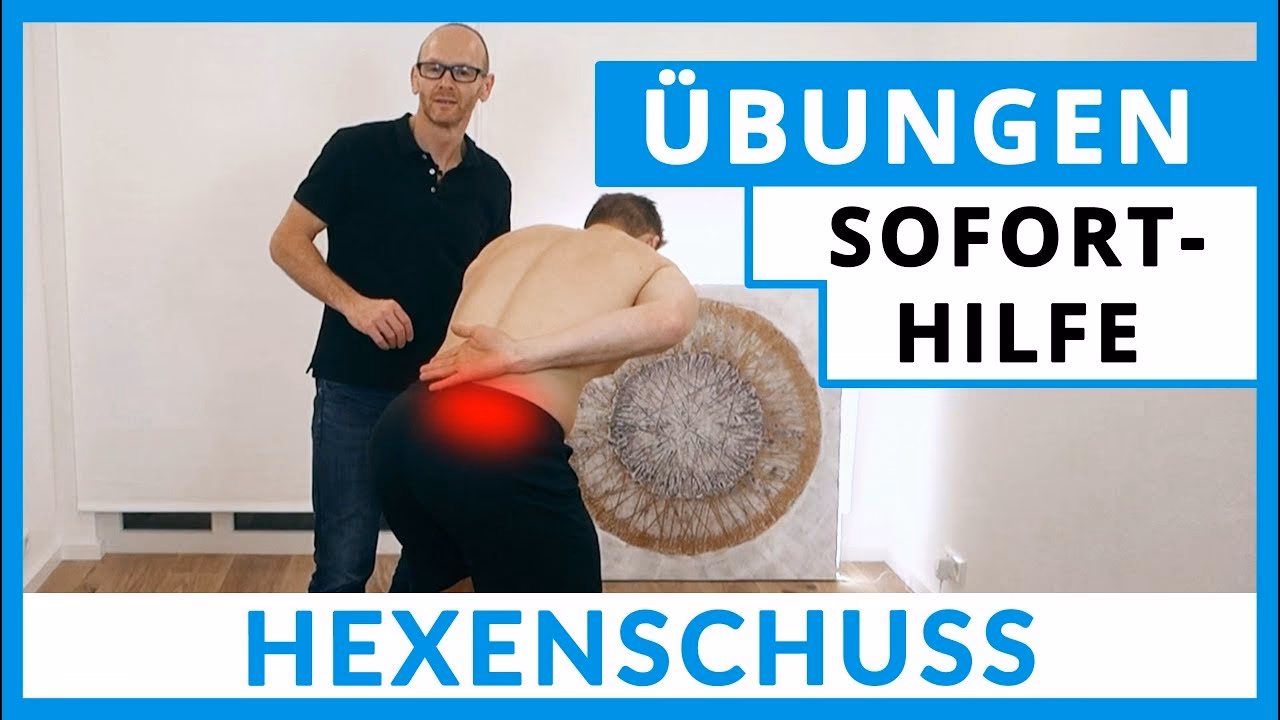 Wie kann man einen Hexenschuss durch Übungen lindern?