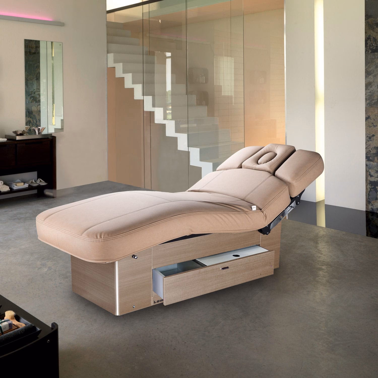 What is a Lemi massage table & esthetician bed?
