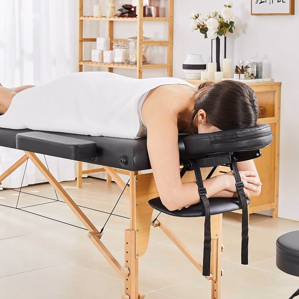 How does a massage bed work?