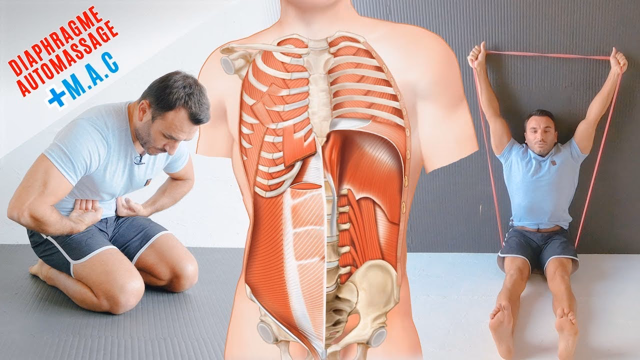 Comment détendre le muscle du diaphragme ?