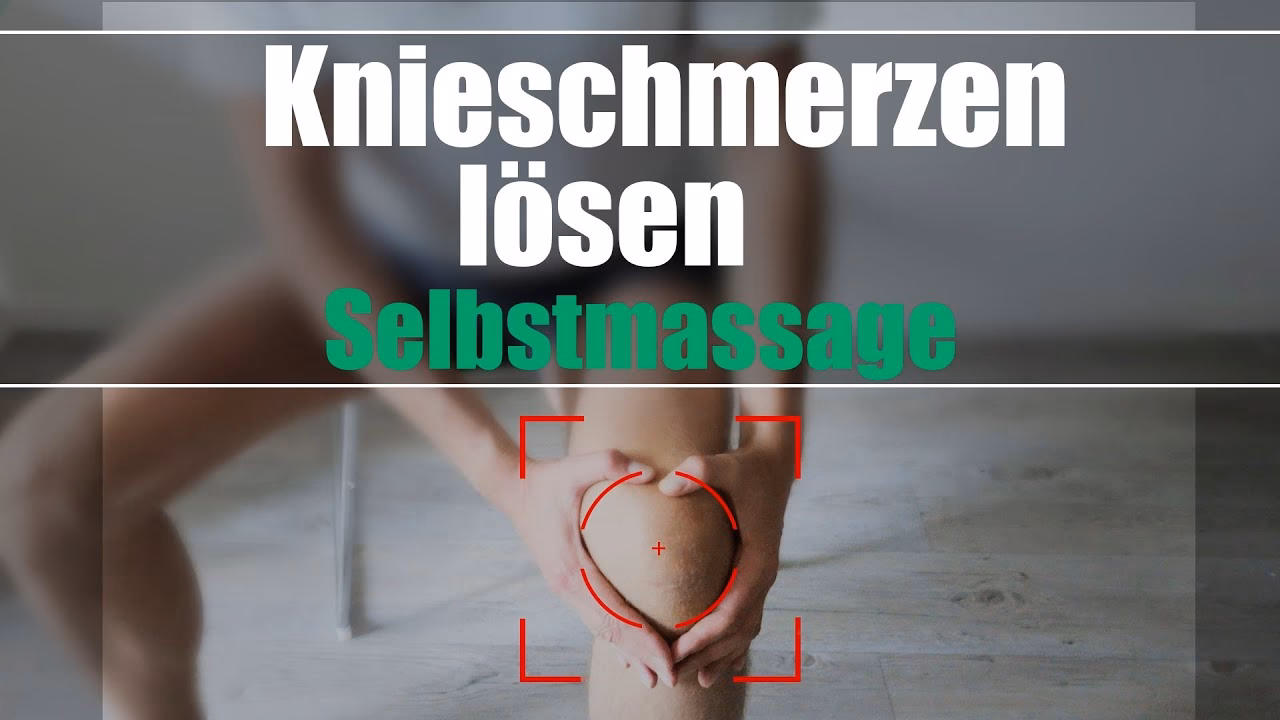 Was tun bei Schmerzen an der Außenseite der Knie?