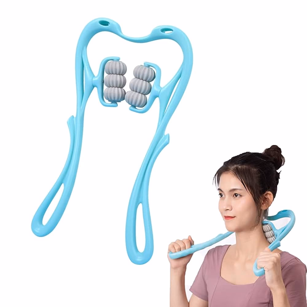 How does a neck massager work?