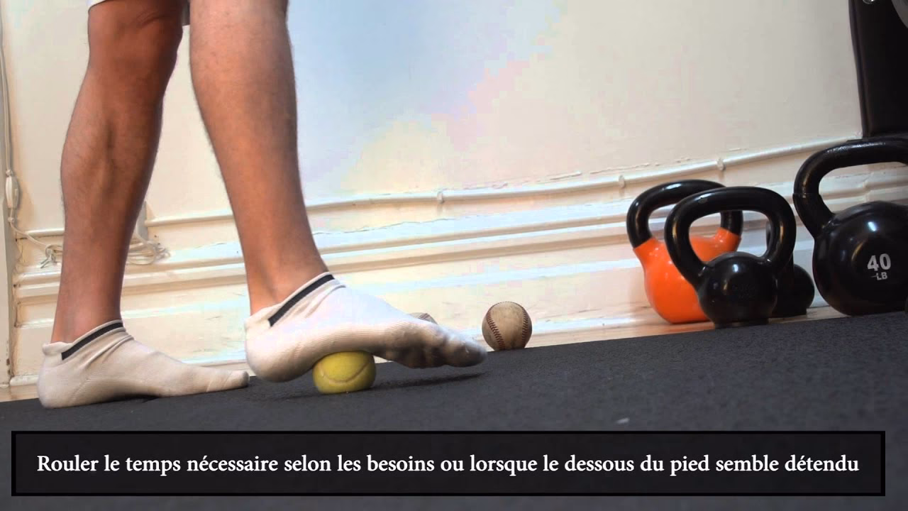 Quels sont les bienfaits du massage plantaire avec une balle de tennis ?