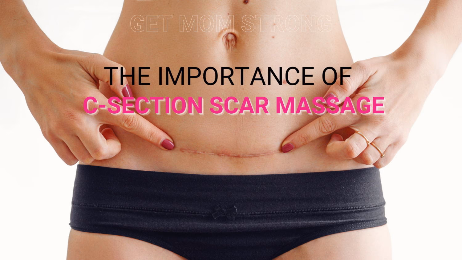 What is a C-section scar massage?
