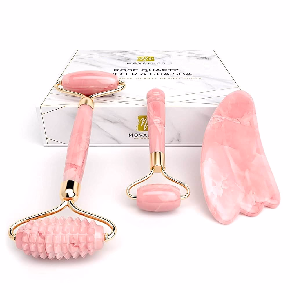 Comment utiliser un rouleau facial en quartz rose ?