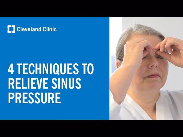 Can a sinus massage help with headaches?