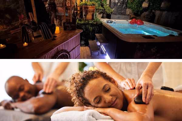 Qu'est-ce qui contribue à une ambiance harmonieuse au spa?