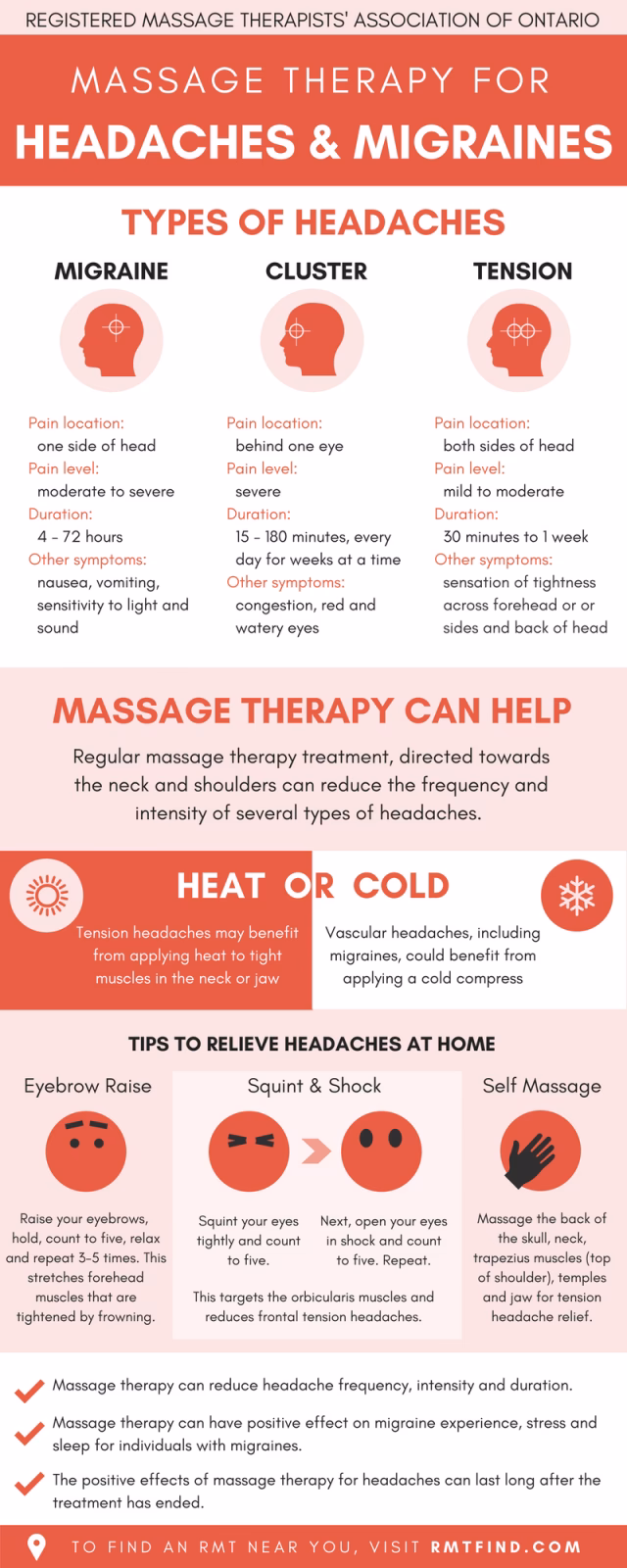 Can a scalp massage help a headache?